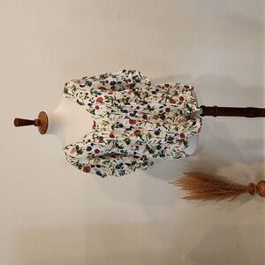 Anthropologie Maeve Floral Blouse